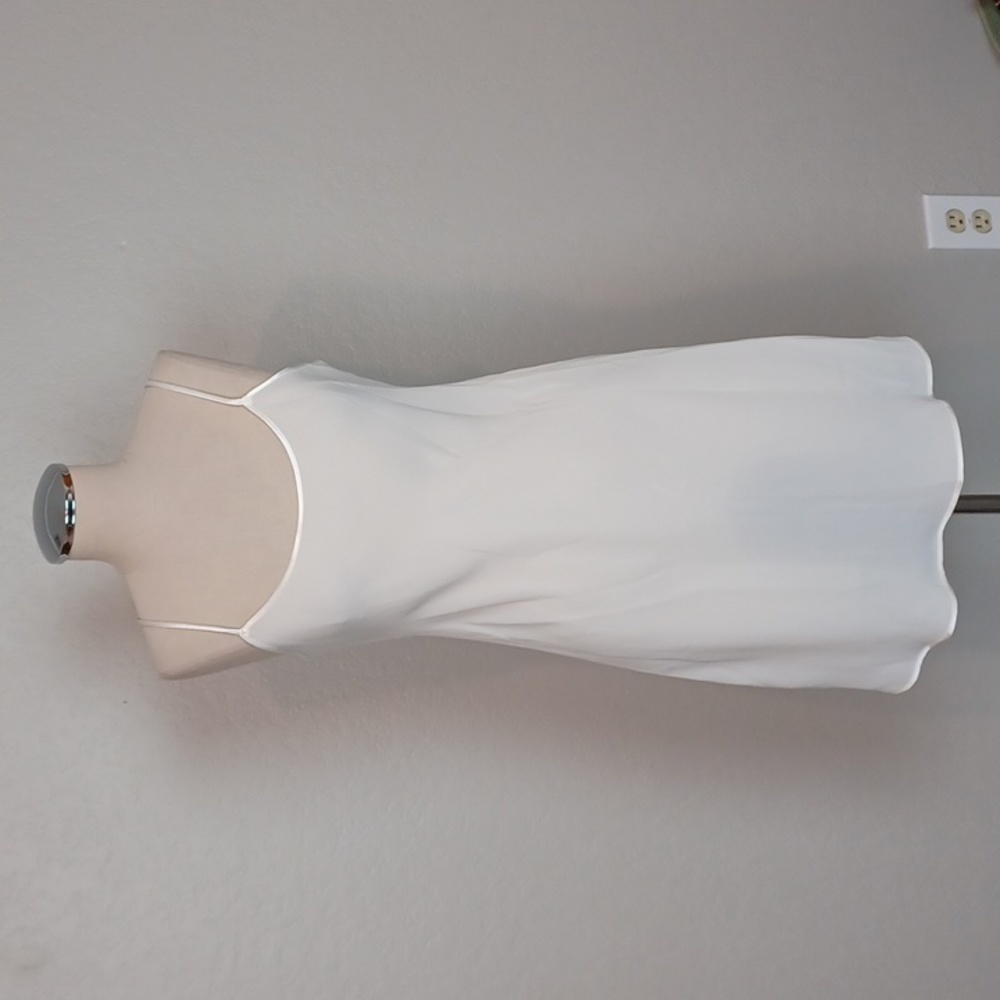 Vintage Farr West Ivory Slip Dress Size 32